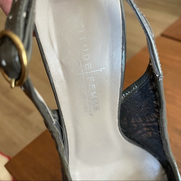 Latitude Femme sling backs - Picture 2 of 5